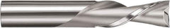 SGS - 1/2" Cutting Diam x 1-1/2" Length of Cut, 2 Flute, Downcut Spiral Router Bit - Uncoated, Right Hand Cut, Solid Carbide, 3-1/2" OAL x 1/2" Shank Diam, Square End - Top Tool & Supply