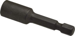 Wera - 1/4" Magnetic Nutsetter - 1/4" Hex Drive, 2" OAL, 7/16" Socket Nose Diam - Top Tool & Supply