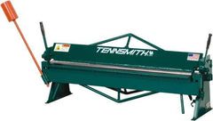 Tennsmith - 48-1/4 Inch Bending Length, Bench Machine Hand Brake - 61 Inch Wide, 22 Inch Deep, 31 Inch High - Top Tool & Supply