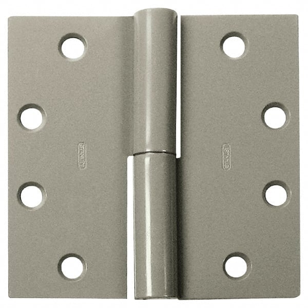 Stanley - 4-1/2" Long x 4-1/2" Wide Steel Full Mortise Commercial Hinge - Top Tool & Supply