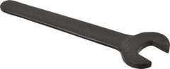 Proto - 19/32" Standard Extra Thin Open End Wrench - 4-1/2" OAL, Single End, Black Finish, 15° Head Angle - Top Tool & Supply