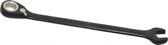 Proto - 8mm 12 Point Combination Wrench - 15° Head Angle, 5-1/2" OAL, Steel, Black Chrome Finish - Top Tool & Supply