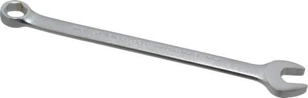 Proto - 14mm 6 Point Combination Wrench - 15° Offset Angle, 8-5/8" OAL, Steel, Satin Finish - Top Tool & Supply