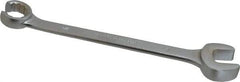 Proto - 3/4 x 3/4", Satin Finish, Combination Flare Nut Wrench - 12 Points, 9-3/16" OAL, Steel, Double End Head - Top Tool & Supply