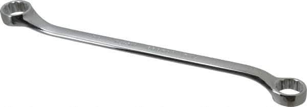 Proto - 13/16" x 7/8" 12 Point Offset Box Wrench - Double End, 1-11/64" Head Diam x 31/64" Head Thickness, 12-11/16" OAL, Steel, Black Finish, 7.5° Offset - Top Tool & Supply