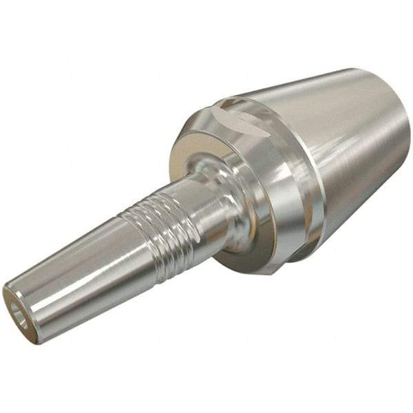 Iscar - 0.313" Hole Diam, ER25 Taper Shank Shrink Fit Tool Holder & Adapter - 1-1/2" Projection, 0.71" Nose Diam, 1.22" Clamping Depth, Through Coolant - Exact Industrial Supply