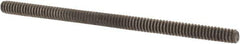 Value Collection - #4-40 2" OAL Fully Threaded Stud - Carbon Steel, Plain Finish - Top Tool & Supply