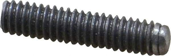 Value Collection - #8-32 3/4" OAL Fully Threaded Stud - Carbon Steel, Plain Finish - Top Tool & Supply