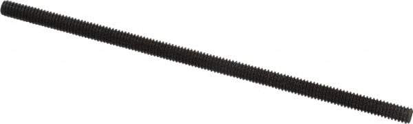 Value Collection - #8-32 4" OAL Fully Threaded Stud - Carbon Steel, Plain Finish - Top Tool & Supply