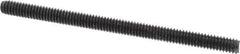 Value Collection - 1/4-20 4" OAL Fully Threaded Stud - Carbon Steel, Plain Finish - Top Tool & Supply