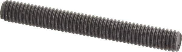 Value Collection - 3/8-16 3" OAL Fully Threaded Stud - Carbon Steel, Plain Finish - Top Tool & Supply