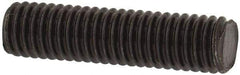 Value Collection - M5x0.8 20mm OAL Fully Threaded Stud - Carbon Steel, Plain Finish, Metric - Top Tool & Supply