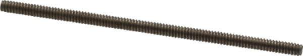 Value Collection - #4-40 2-1/2" OAL Fully Threaded Stud - Stainless Steel, Plain Finish - Top Tool & Supply