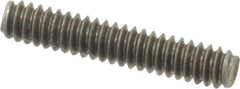 Value Collection - #6-32 3/4" OAL Fully Threaded Stud - Stainless Steel, Plain Finish - Top Tool & Supply