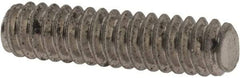 Value Collection - #10-24 3/4" OAL Fully Threaded Stud - Stainless Steel, Plain Finish - Top Tool & Supply