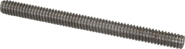 Value Collection - 1/4-20 3" OAL Fully Threaded Stud - Stainless Steel, Plain Finish - Top Tool & Supply