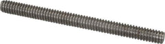 Value Collection - 1/4-20 3" OAL Fully Threaded Stud - Stainless Steel, Plain Finish - Top Tool & Supply