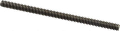 Value Collection - 1/4-20 4" OAL Fully Threaded Stud - Stainless Steel, Plain Finish - Top Tool & Supply