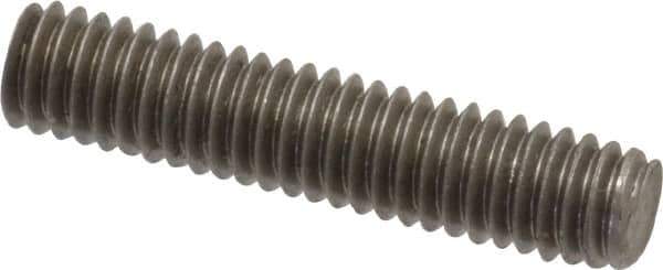 Value Collection - 5/16-18 1-1/2" OAL Fully Threaded Stud - Stainless Steel, Plain Finish - Top Tool & Supply