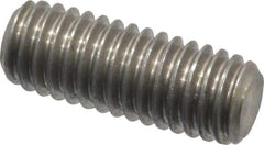 Value Collection - 3/8-16 1" OAL Fully Threaded Stud - Stainless Steel, Plain Finish - Top Tool & Supply