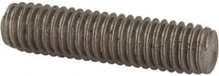 Value Collection - 3/8-16 1-1/2" OAL Fully Threaded Stud - Stainless Steel, Plain Finish - Top Tool & Supply