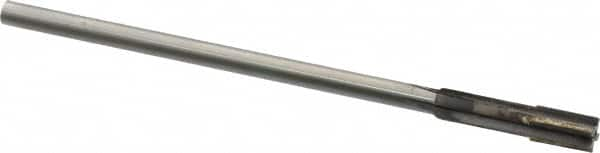 Made in USA - 0.2041 to 0.221" Diam, 13/64" Diam Shank, 1-1/4" Flute, Semi Finish Semi Ground Chucking Reamer - Top Tool & Supply