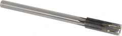 Made in USA - 0.7531 to 0.784" Diam, 5/8" Diam Shank, 2-1/2" Flute, Semi Finish Semi Ground Chucking Reamer - Top Tool & Supply