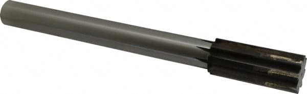 Made in USA - 1.1906 to 1.253" Diam, 1" Diam Shank, 3" Flute, Semi Finish Semi Ground Chucking Reamer - Top Tool & Supply