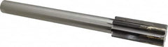 Made in USA - 1.3156 to 1.378" Diam, 1" Diam Shank, 3-1/4" Flute, Semi Finish Semi Ground Chucking Reamer - Top Tool & Supply