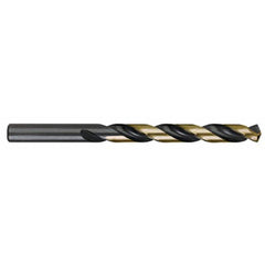 Titan USA - Jobber Length Drill Bits; Drill Bit Size (mm): 2.800 ; Drill Bit Size (Wire): #35 ; Drill Bit Size (Decimal Inch): 0.1100 ; Drill Point Angle: 135 ; Drill Bit Material: High Speed Steel ; Drill Bit Finish/Coating: Uncoated - Exact Industrial Supply