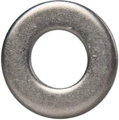 Made in USA - 5/16" Screw, Grade 300 Stainless Steel Standard Flat Washer - 0.343" ID x 0.687" OD, 0.051" Thick, Passivated Finish, Meets Military Specifications - Top Tool & Supply