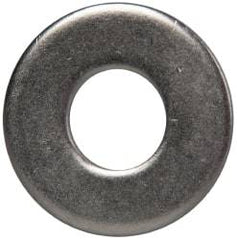 Made in USA - 5/16" Screw, Grade 300 Stainless Steel Standard Flat Washer - 3/8" ID x 7/8" OD, 0.064" Thick, Passivated Finish, Meets Military Specifications - Top Tool & Supply