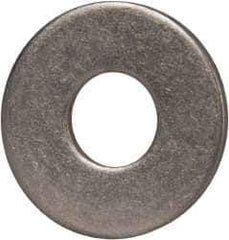 Made in USA - 7/16" Screw, Grade 17-7 PH Stainless Steel USS Flat Washer - 1/2" ID x 1-1/4" OD, 0.08" Thick, Plain Finish - Top Tool & Supply