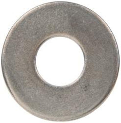 Made in USA - 1/2" Screw, Grade 17-7 PH Stainless Steel USS Flat Washer - 9/16" ID x 1-3/8" OD, 0.08" Thick, Plain Finish - Top Tool & Supply