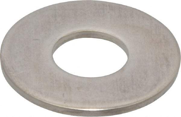 Made in USA - 9/16" Screw, Grade 17-7 PH Stainless Steel USS Flat Washer - 5/8" ID x 1-1/2" OD, 0.09" Thick, Plain Finish - Top Tool & Supply