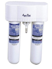 3M Aqua-Pure - 0.6 GPM Max Flow Rate, 1/4 Inch Pipe, Under Sink, Dual Filtration Water Filter System - 2 Housings, Reduces Sediment, Taste, Odor, Chlorine, VOC's, MTBE's, Lead, Cysts - Top Tool & Supply