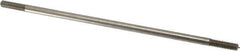 Made in USA - 8" Long, 1/4-20 Thread, Float Valve Rod - Stainless Steel, 1/2" Thread Length - Top Tool & Supply