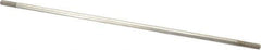 Made in USA - 12" Long, 1/4-20 Thread, Float Valve Rod - Stainless Steel, 1/2" Thread Length - Top Tool & Supply