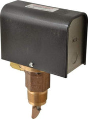 McDonnell & Miller - 300 psi, Brass Housing, General Purpose Flow Switch - 7.7 Flow Set Point, 4.8 to 998 GPM - Top Tool & Supply