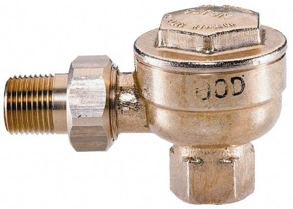 Hoffman Speciality - 1/2 Male" Pipe, Brass Thermostatic Steam Trap - 125 Max psi - Top Tool & Supply