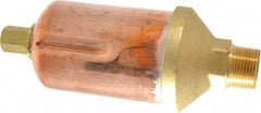 Hoffman Speciality - 1/2" Inlet, 3/4" Outlet, 75 Max psi, Brass Stamping Water Vent - 200 Max Hydrostatic psi, 250°F Max - Top Tool & Supply