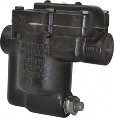 Hoffman Speciality - 1/2 Female" Pipe, Cast Iron Inverted Bucket Steam Trap - 125 Max psi - Top Tool & Supply