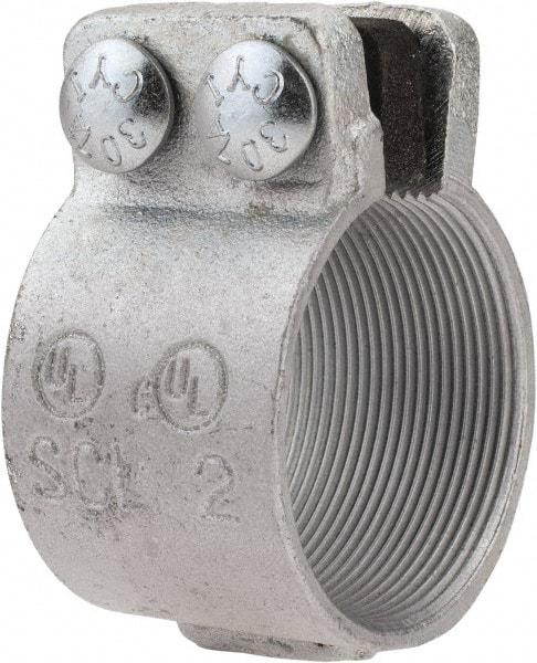 Thomas & Betts - 2" Trade, Malleable Iron Threaded Rigid/Intermediate (IMC) Conduit Coupling - Noninsulated - Top Tool & Supply