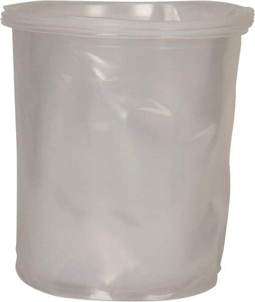 Made in USA - 5 Gal, 15 mil, LDPE Drum Liner - Rigid Smooth Liner - Top Tool & Supply