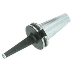 Iscar - CAT50 Taper Shank 12mm Hole End Mill Holder/Adapter - 21mm Nose Diam, 3" Projection, Through-Spindle & DIN Flange Coolant - Exact Industrial Supply