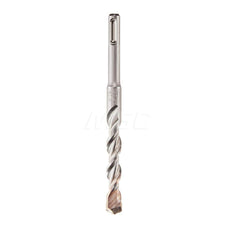 7/16″ Diam, SDS-Plus Shank, Carbide-Tipped Rotary & Hammer Drill Bit 4″ Usable Length, 6″ OAL, 2 Flutes, Chisel Point