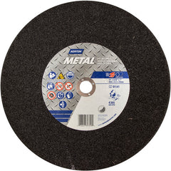 14″ × 7/64″ × 1″ Metal Chopsaw Cut-Off Wheel Type 01 Straight 36 Grit Aluminum Oxide - Top Tool & Supply