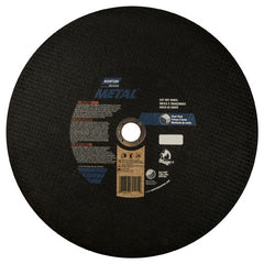 14″ × 7/64″ × 1″ Metal Chopsaw Cut-Off Wheel Type 01 Straight 36 Grit Aluminum Oxide - Top Tool & Supply