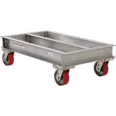 Vestil - 2,000 Lb Capacity Aluminum Dolly - 42" Long x 40" Wide - Top Tool & Supply