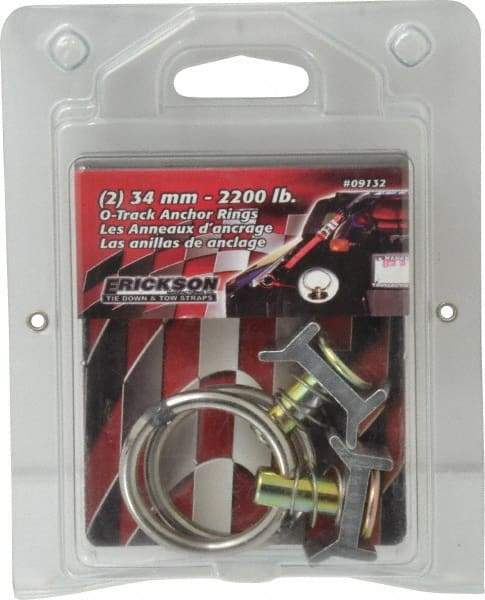 Erickson Manufacturing - Ring Clips - For O Track - Top Tool & Supply